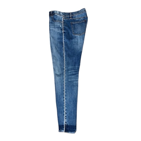 Blue Revival Distressed Frayed Denim Jean Sz.32 - Picture 5 of 10